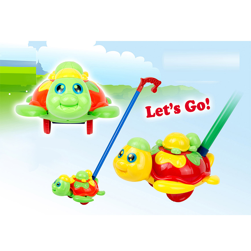 Детска карачка костенурка за бутане