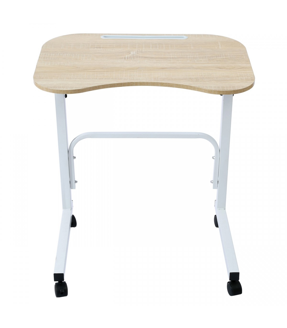 Помощна масичка с колелца и регулируема височина, 60х40см