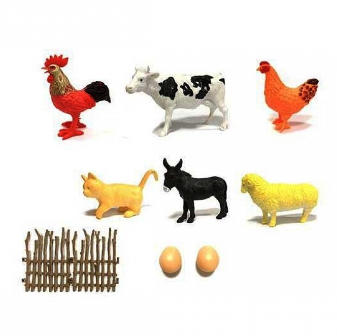 Домашни животни комплект 6 броя от фермата