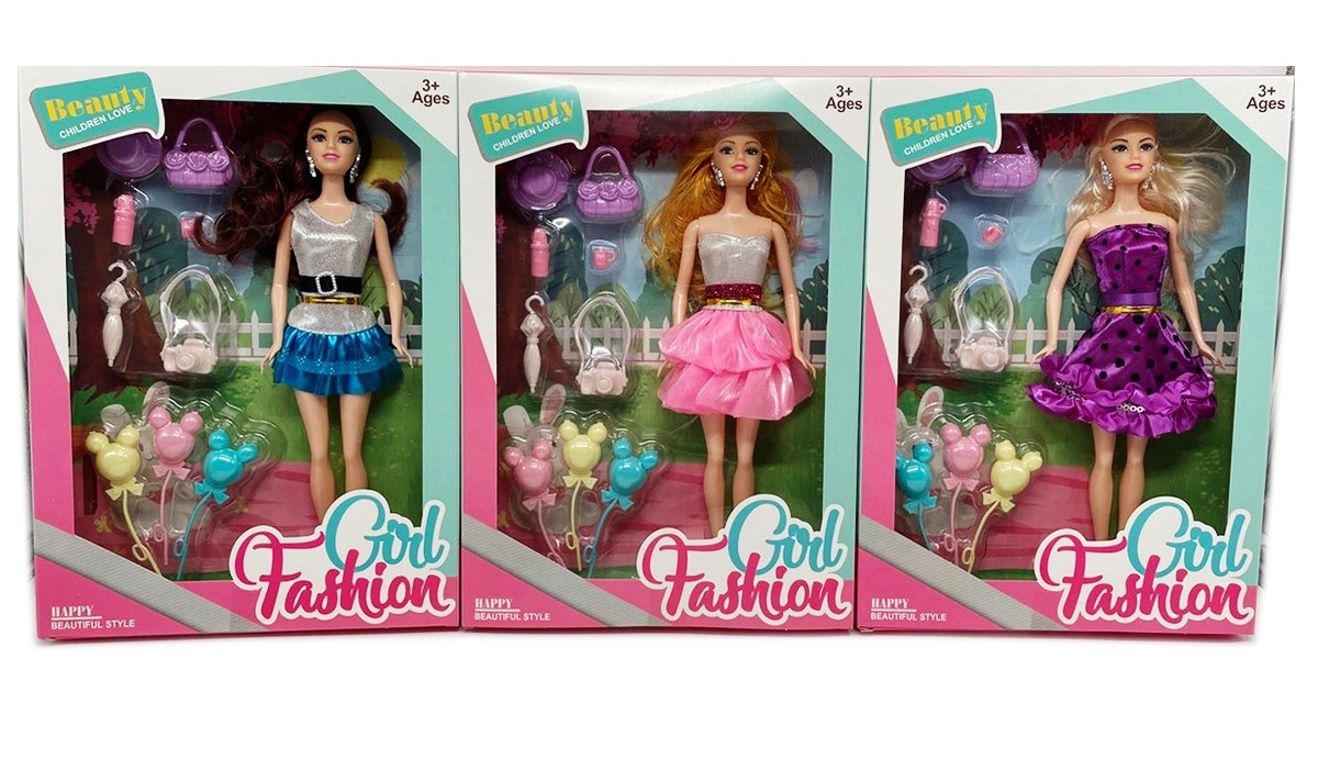 Кукла с балони-мечета и аксесоари