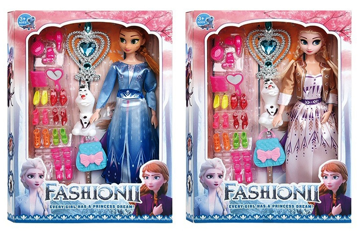 Кукла Ледено Царство с Олаф, жезъл и аксесоари