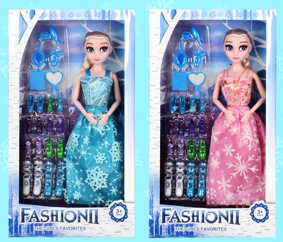 Кукла Ледено Царство с обувки и аксесоари