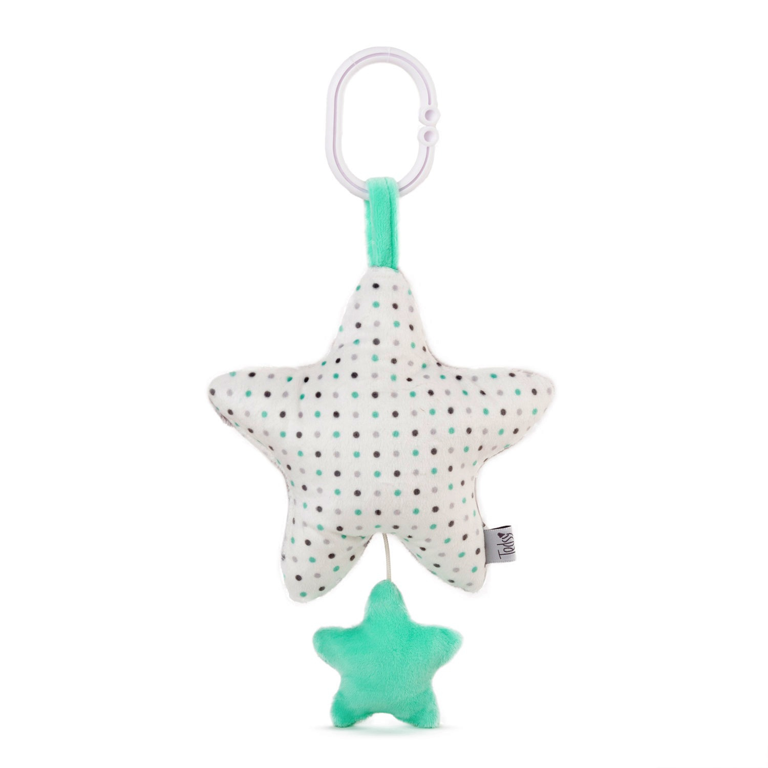 Латерна звезда на точки, 25 см, Аквамарин