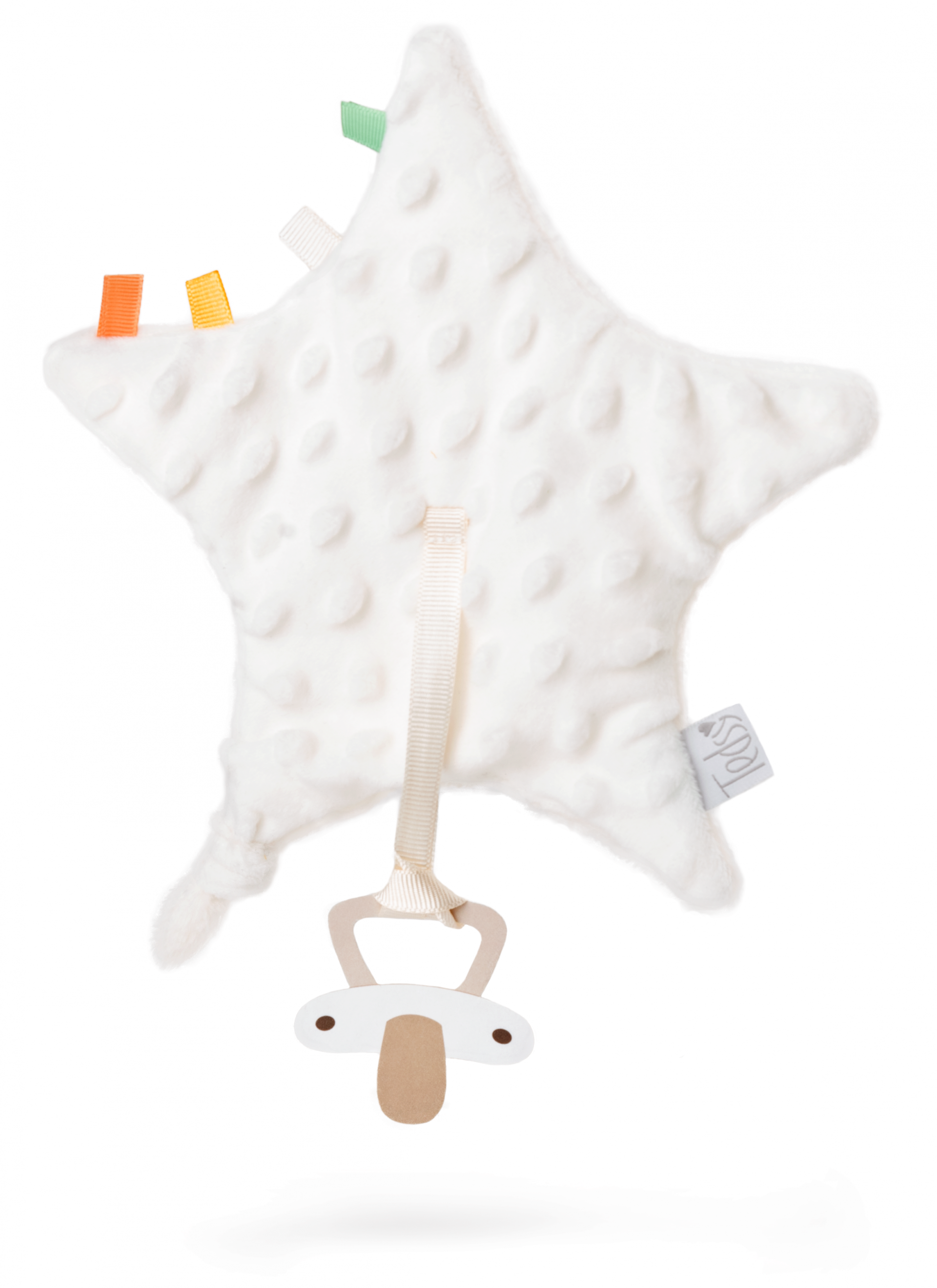 Бебешка държалка за биберон Бяла Звезда, 30см