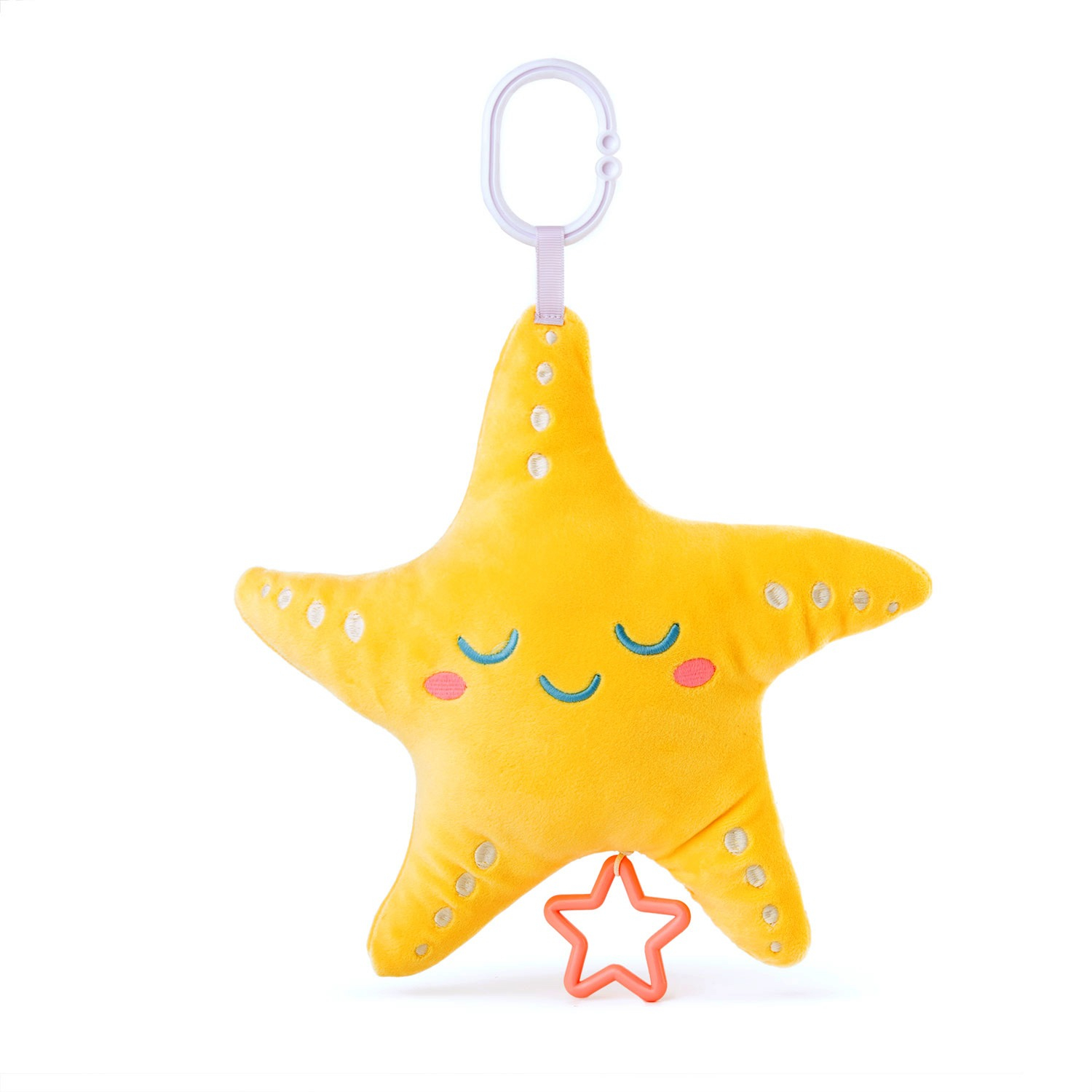 Латерна звезда светеща, 25 см, Розов