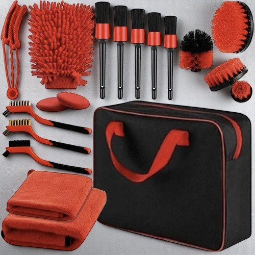 Четки за детайлно почистване интериор екстериор на автомобил, кола