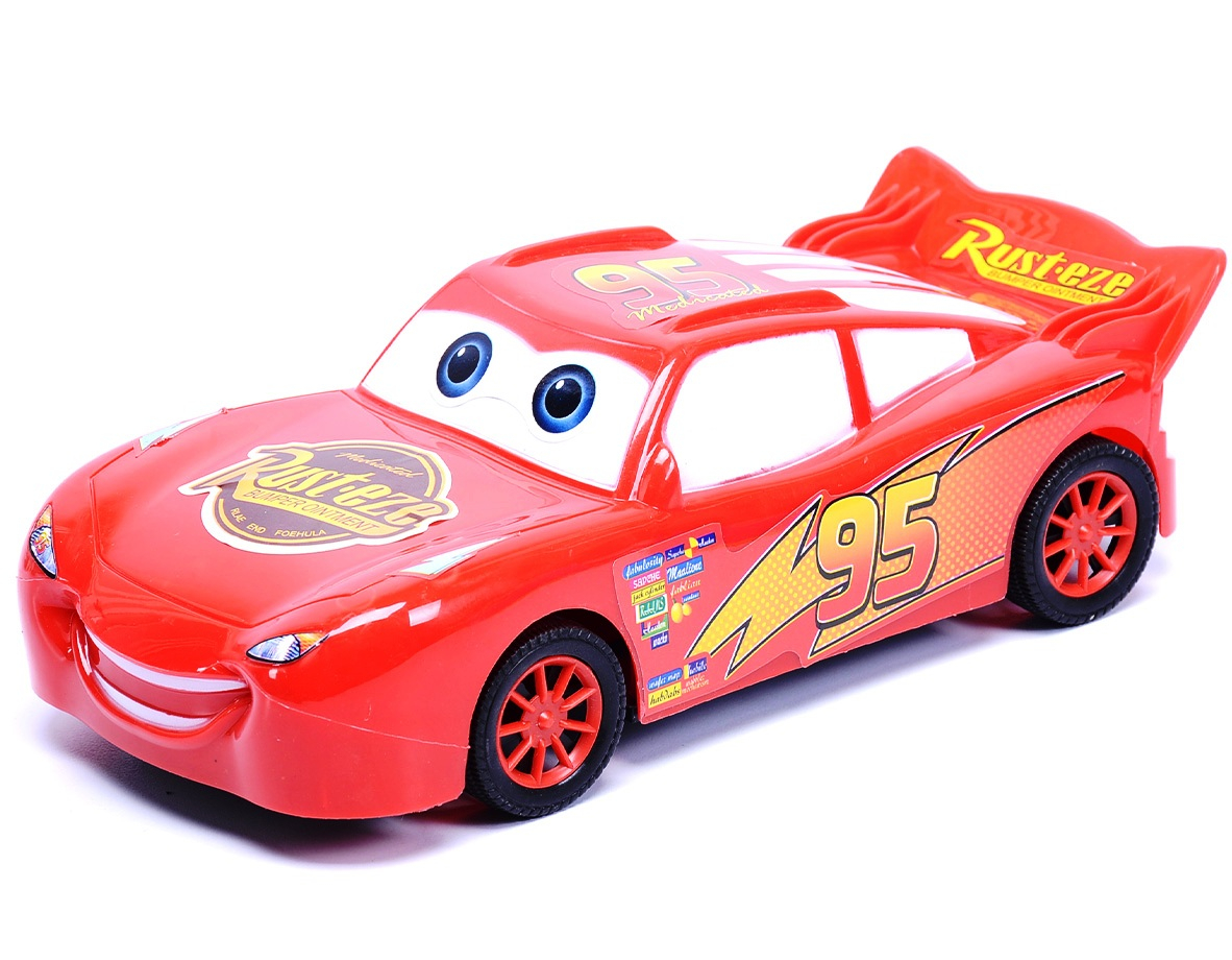 Кола с очички, инерционна, 25см