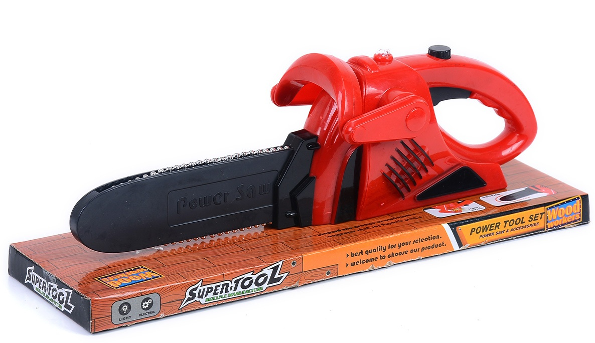 Резачка за дърва, Звук и Светлини, Червена