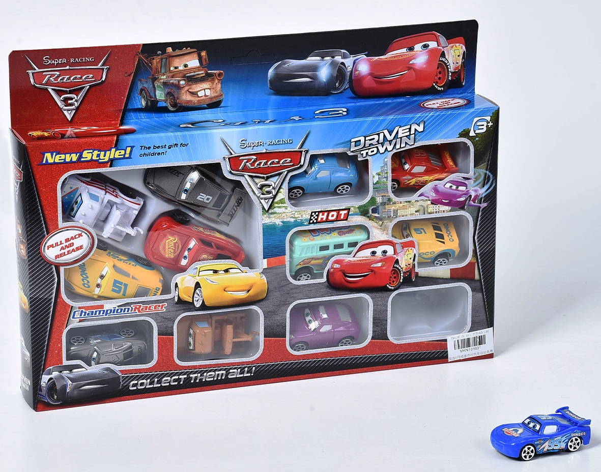 Коли с очички комплект 12 броя, pull back задвижване