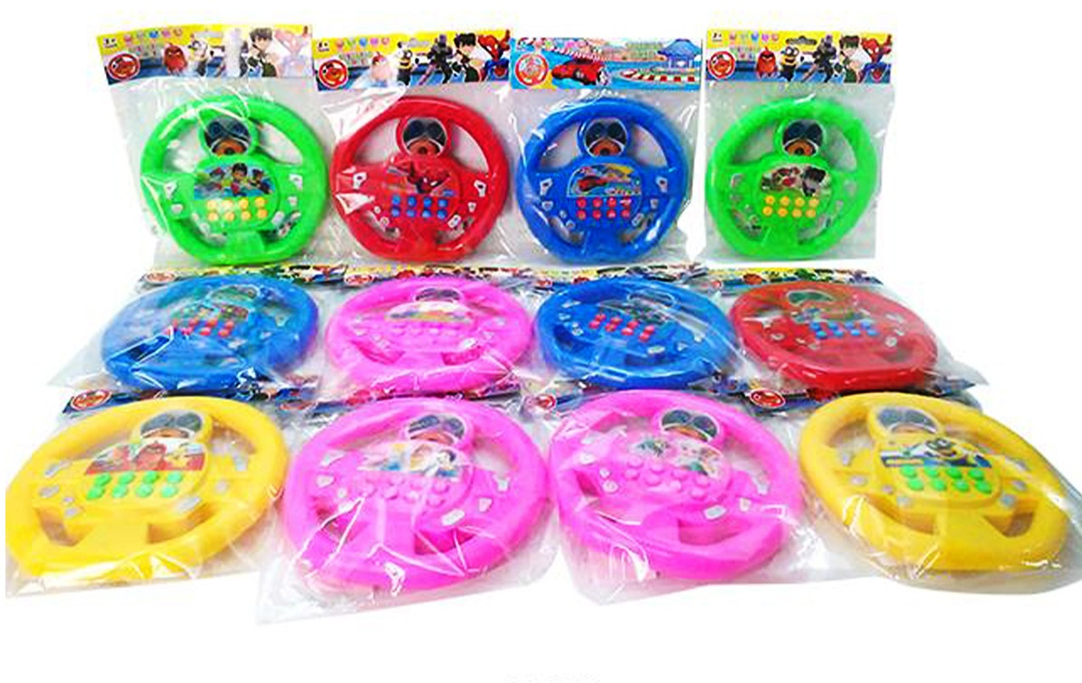 Музикален волан с ярки цветове, забавни звуци и мелодии