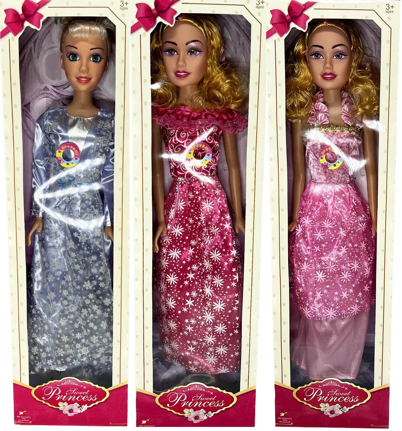 Голяма музикална кукла 77 см. , 3 модела