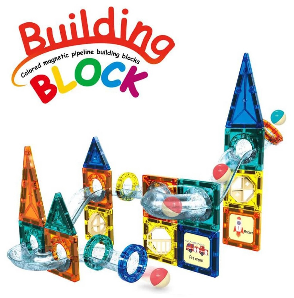 Магнитен констуктор с топчета 42 части
