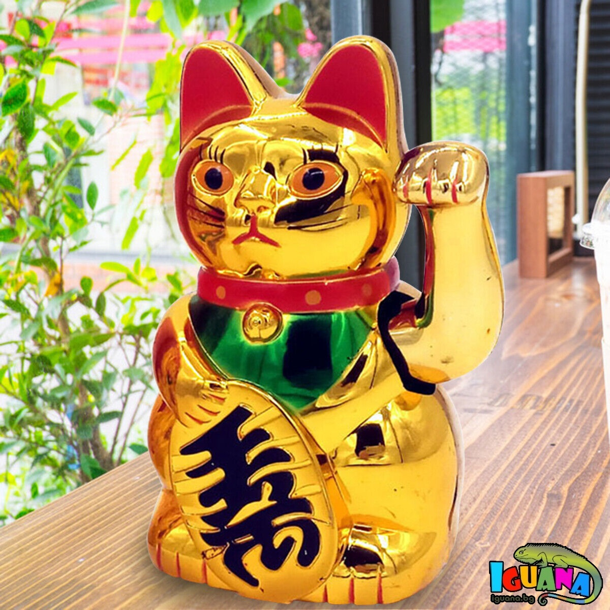 Котката на богатството, щастието и късмета, китайска котка