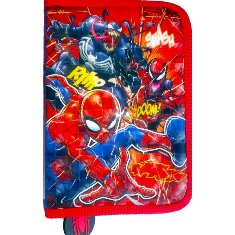 Ученически Несесер Спайдермен, цип с две отделения, Spider-man