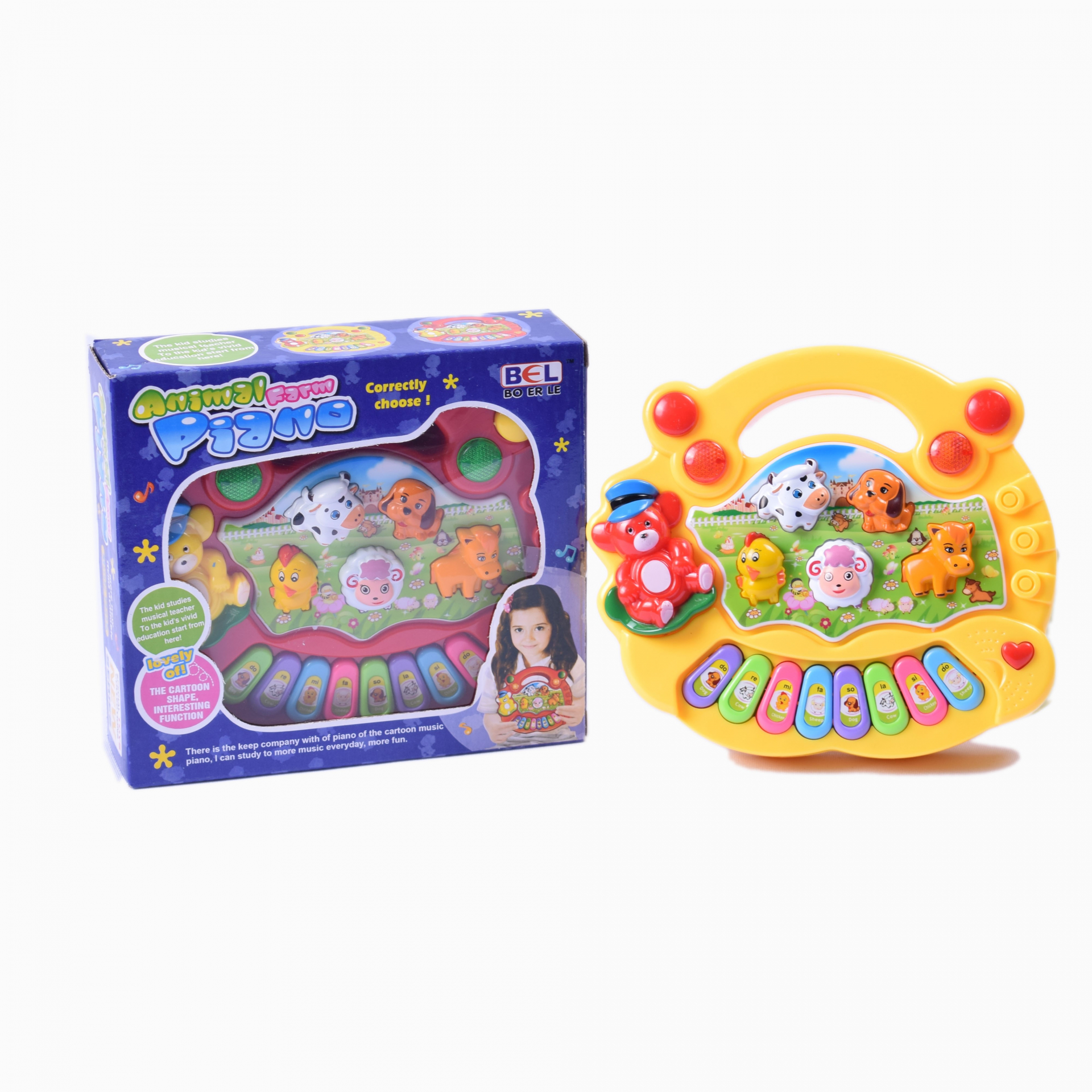 Бебешко пиано със звуци на животни