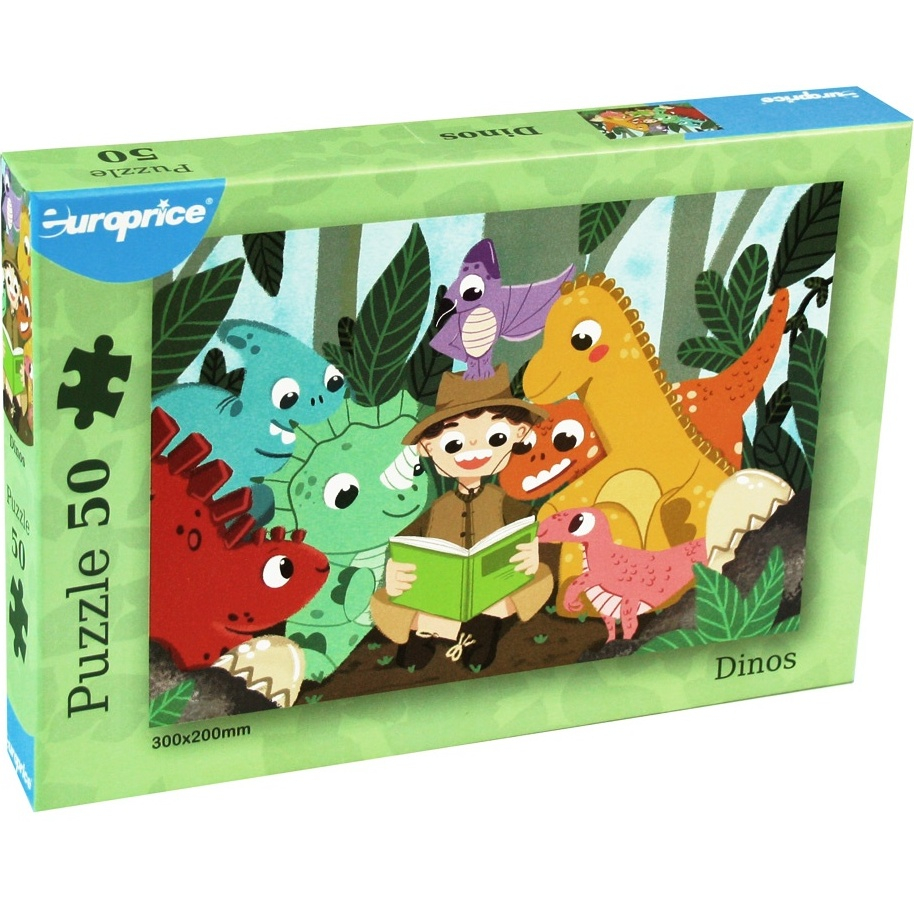 Пъзел Динозаври 50 елемента