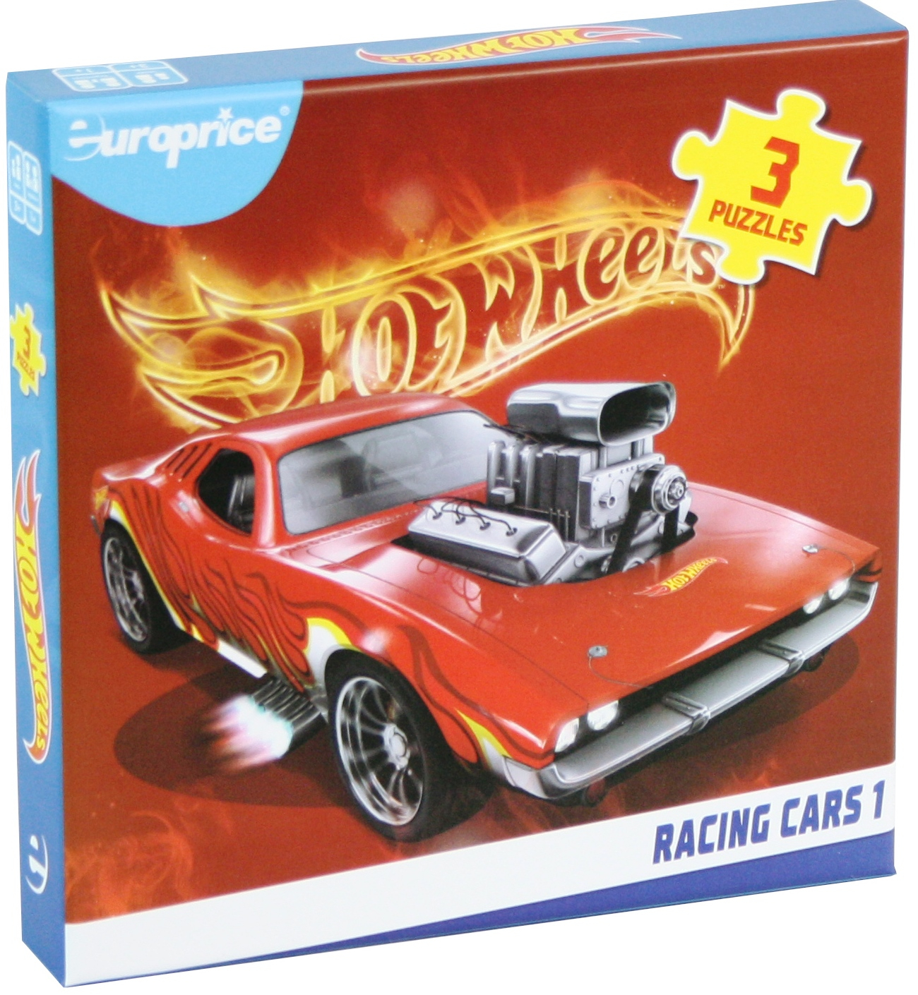 Пъзел 3 в 1 Hot Wheels - 1