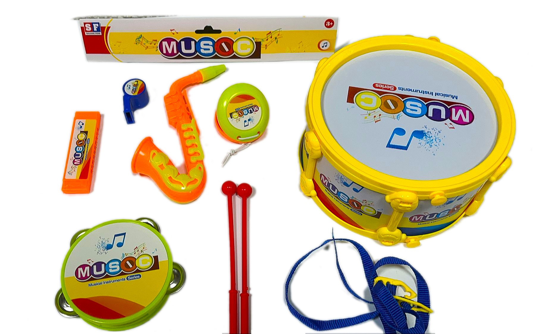 Музикален инструмент с барабан