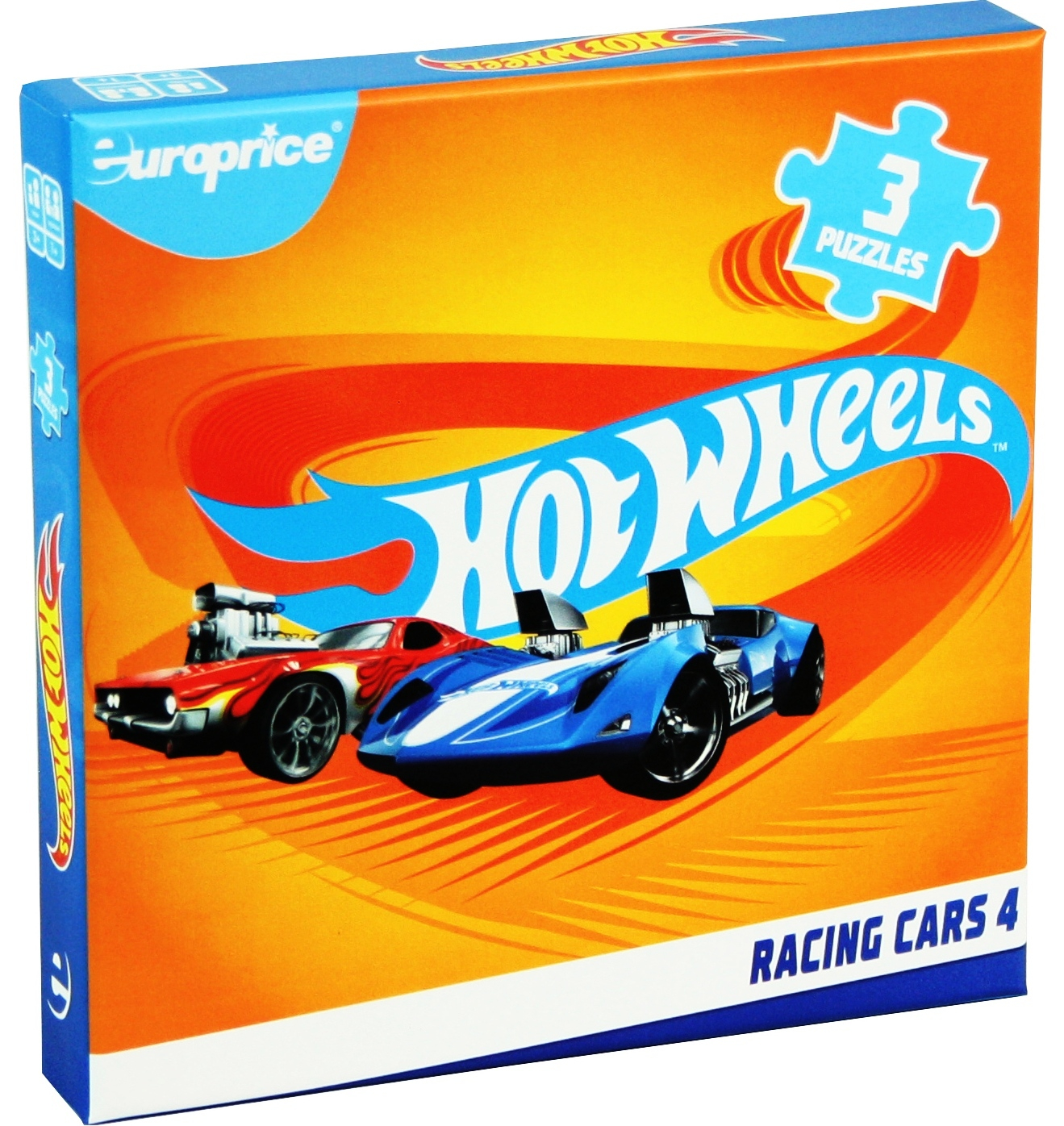 Пъзел 3 в 1 Hot Wheels - 4
