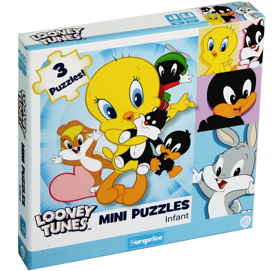 Мини пъзел 3 в 1 Весели мелодии Туити