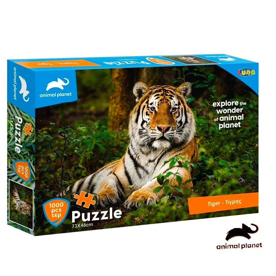 Пъзел Animal Planet, Анимал Планет , Тигър
