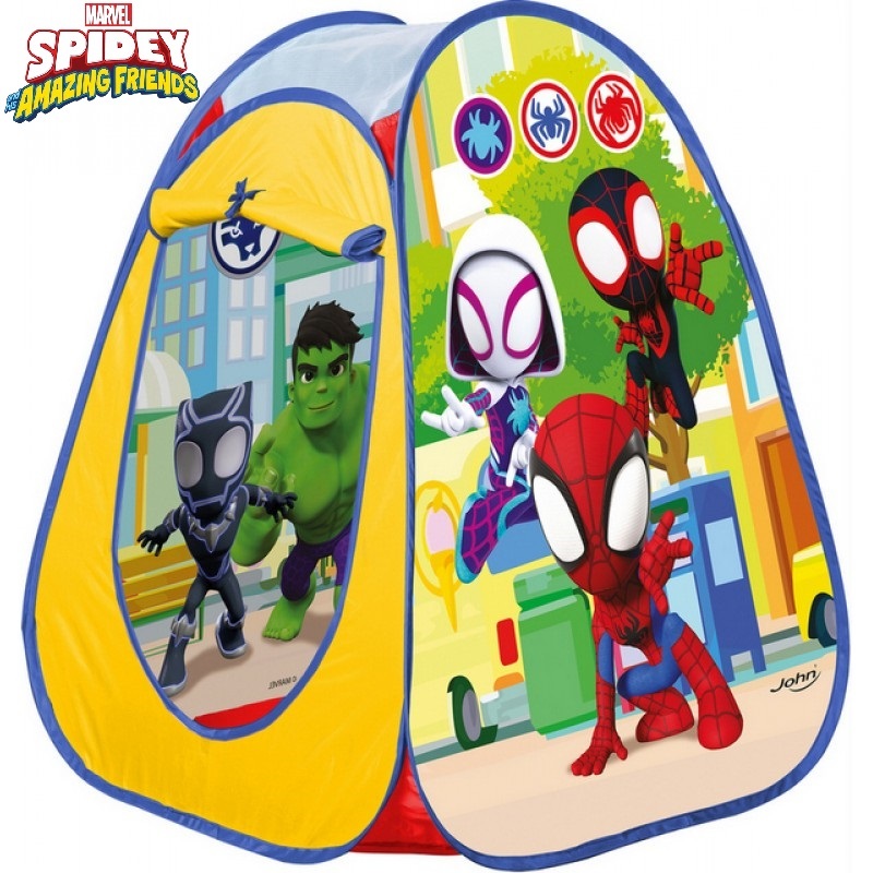 Детска палатка Spidey 75х75х90см Спайди и невероятните му приятели