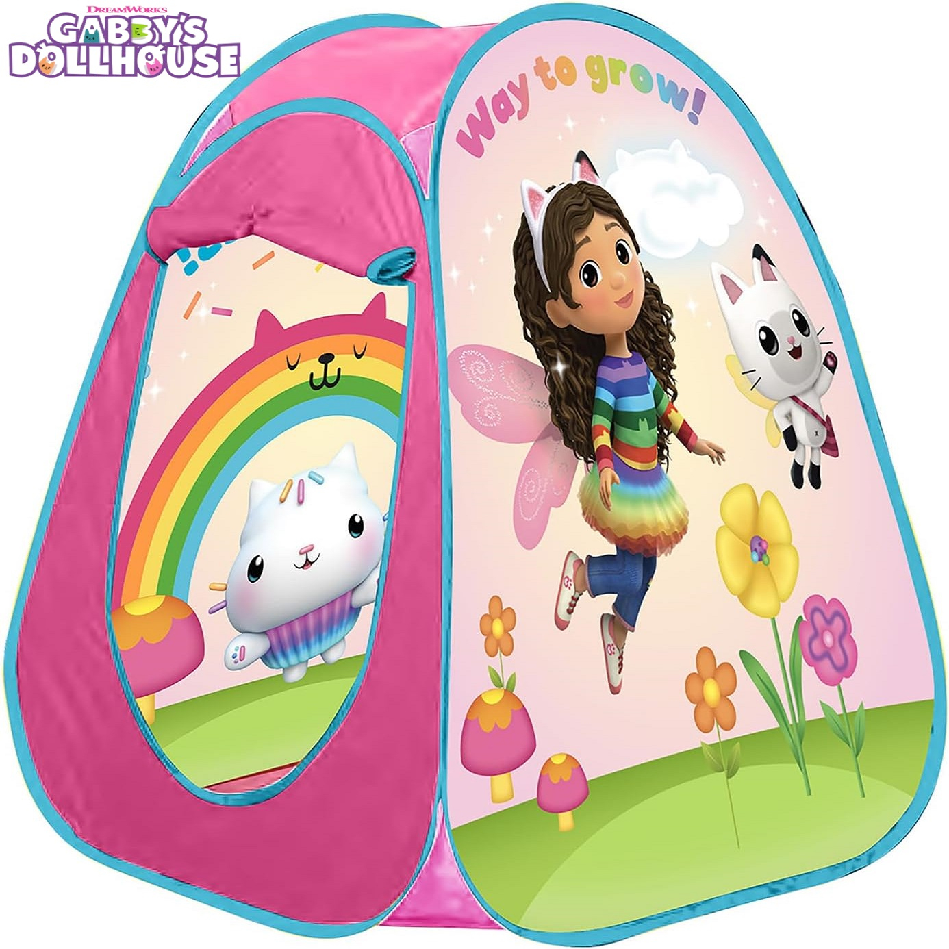 Детска палатка Gabby's Dollhouse 75х75х90см Къщата за кукли на Габи