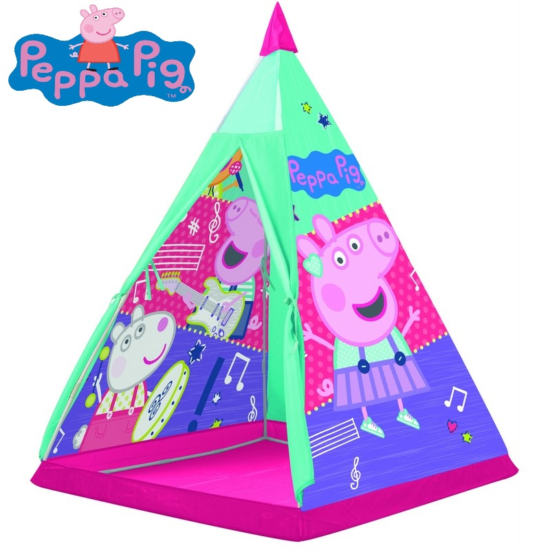 Детска палатка Peppa Pig вигвам 100х100х140см типи Пепа Пиг