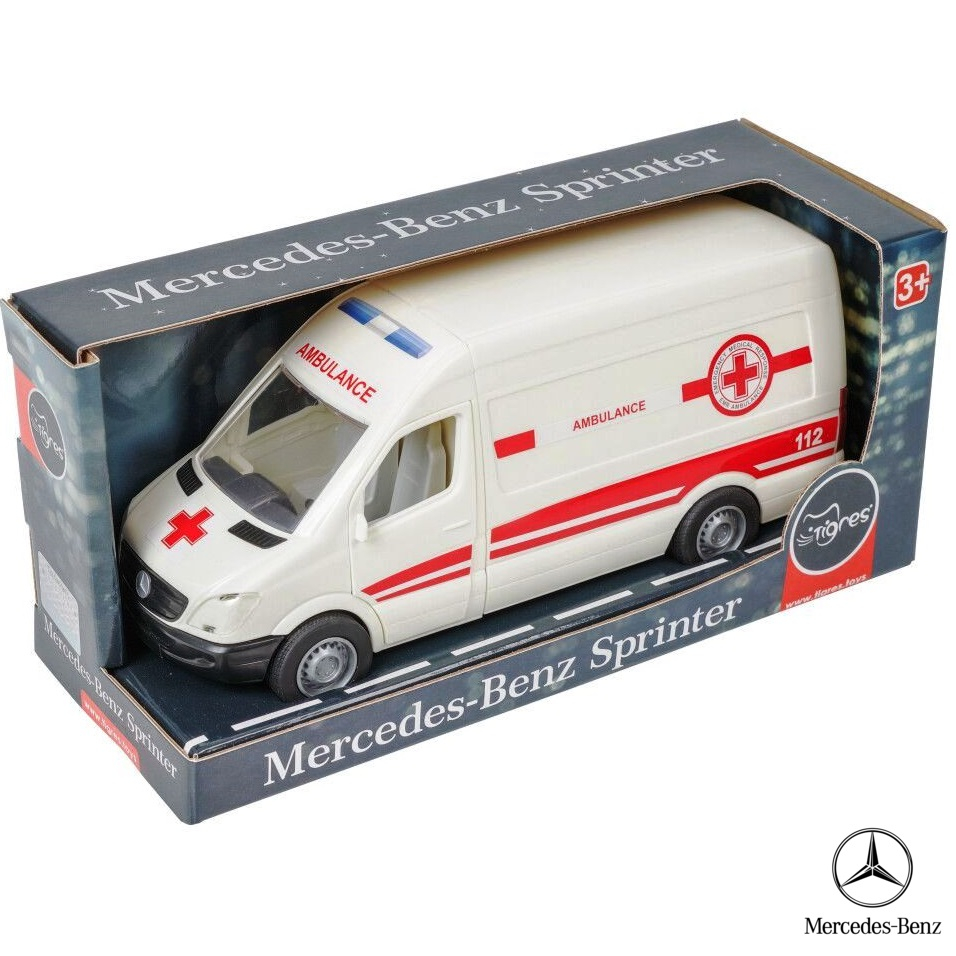 Детска линейка Мерцедес Спринтер Mercedes Sprinter в кутия