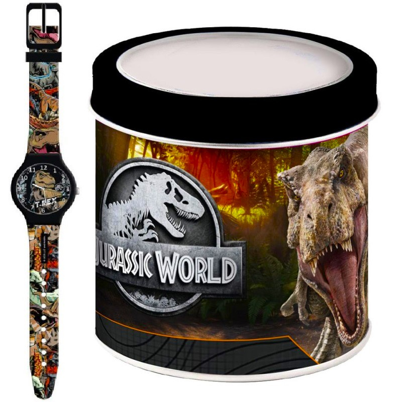 Часовник Jurassic World, Джурасик Свят в метална кутия