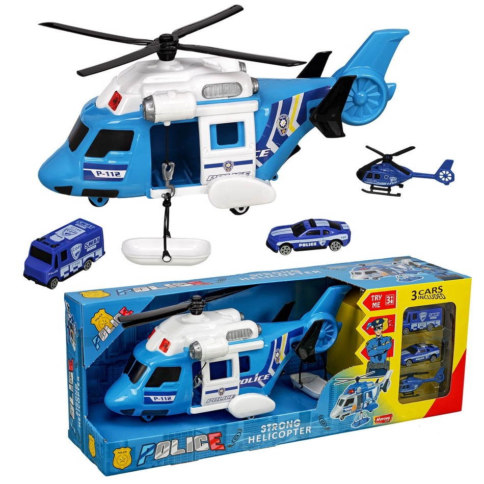 Голям полицейски транспортен хеликоптер