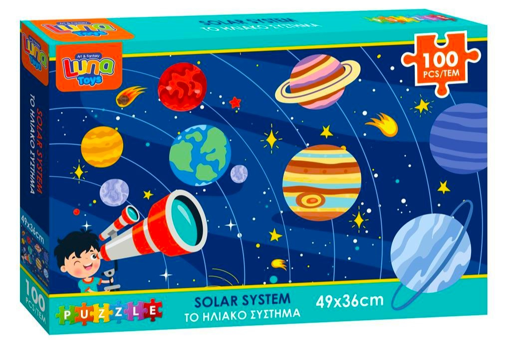 Пъзел Космос100 елемента едри части