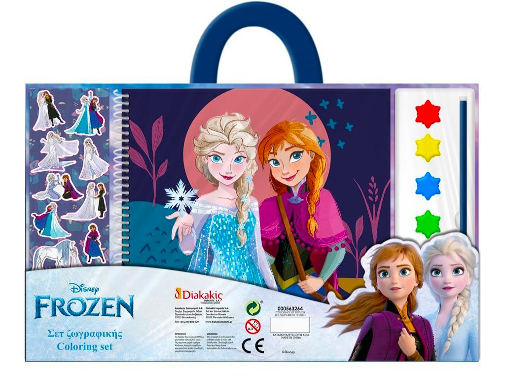 Комплект за оцветяване Frozen, Замръзналото кралство
