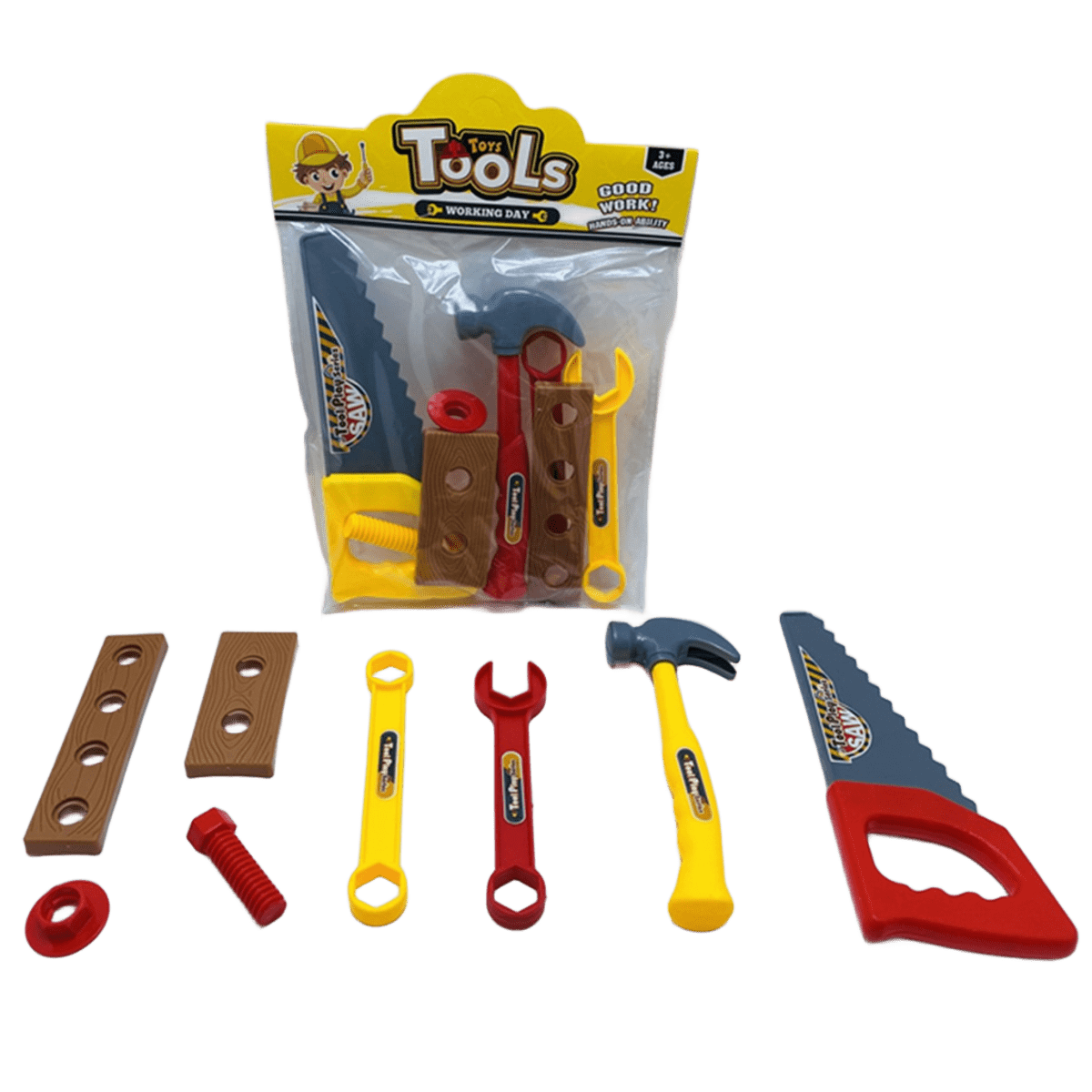Комплект детски дърводелски инструменти