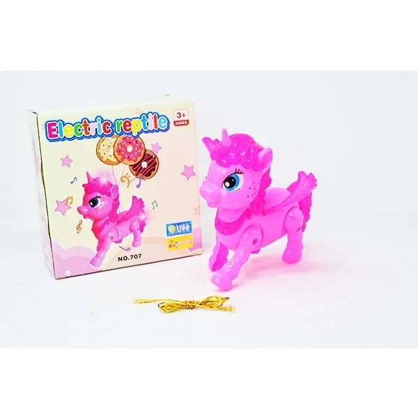 Ходещ еднорог със звук и светлини