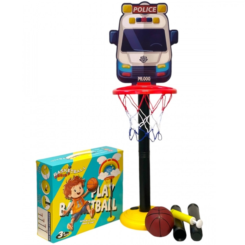 Баскетболен кош на стойка, Полиция, 110 см.