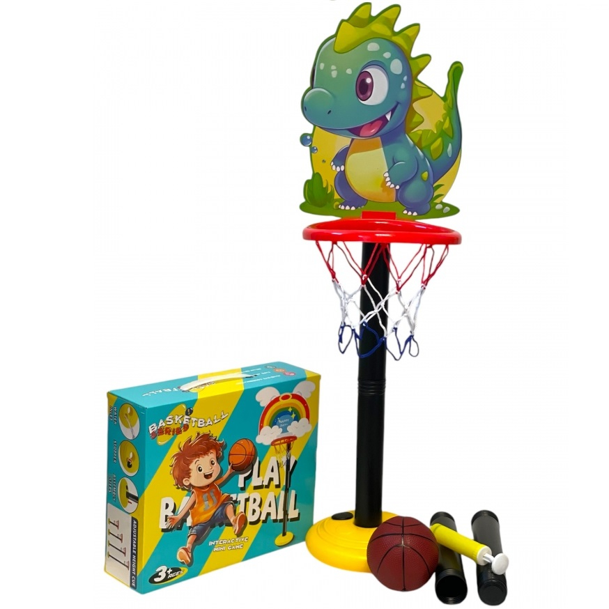 Баскетболен кош на стойка, Дино, 110 см.