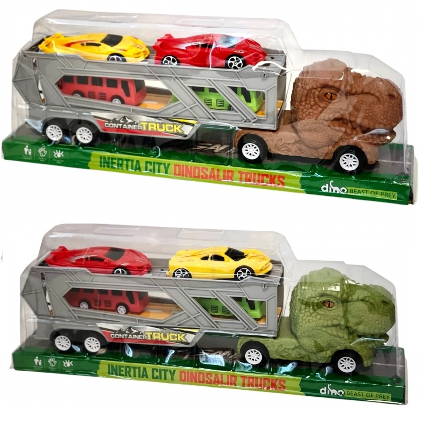 Автовоз на две нива, Дино с колички