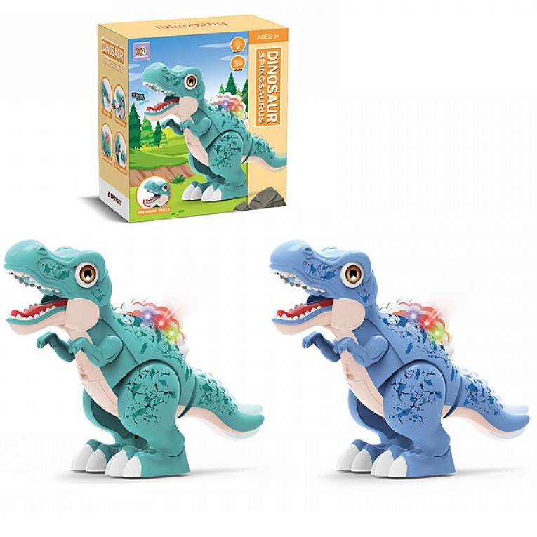 Ходещ динозавър със Звук и Светлина, отваряща уста