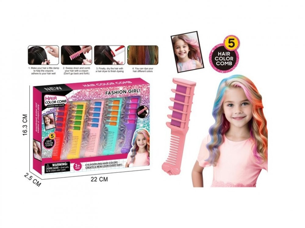 Гребени за цветни кичури