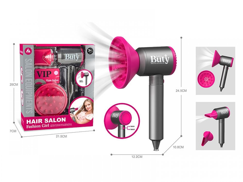 Сешоар с дифузер и модерен дизайн който издухва въздух