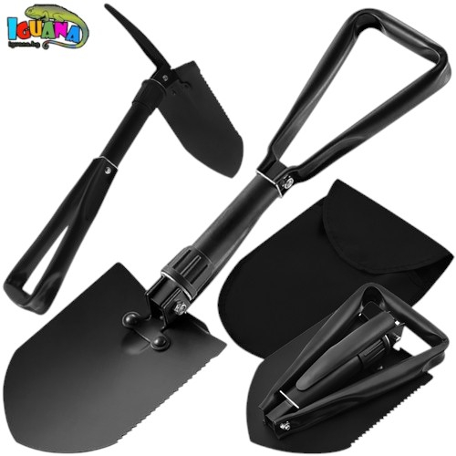 Сгъваема мобилна лопата, кирка, мотика, трион с калъф