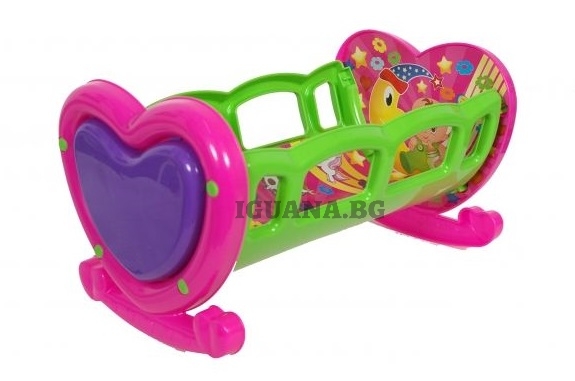 Легло за кукли, люлееща се кошара за бебета