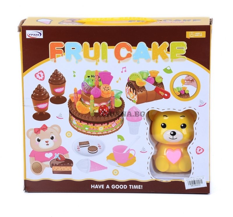 Детска ТОРТА с мече и звук