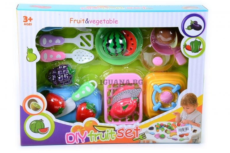 Плодове и зеленчуци за рязане с котлон