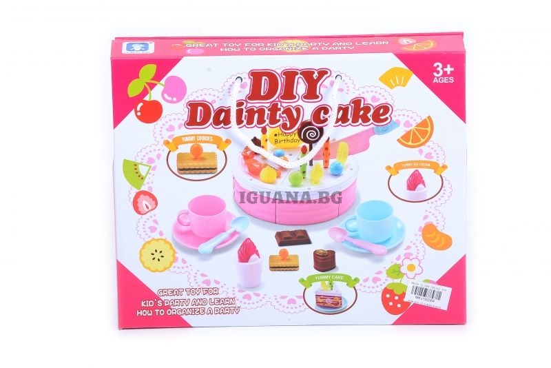 Комплект с торта и аксесоари