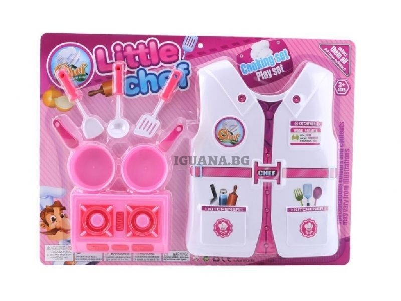 Детска жилетка за малки готвачи