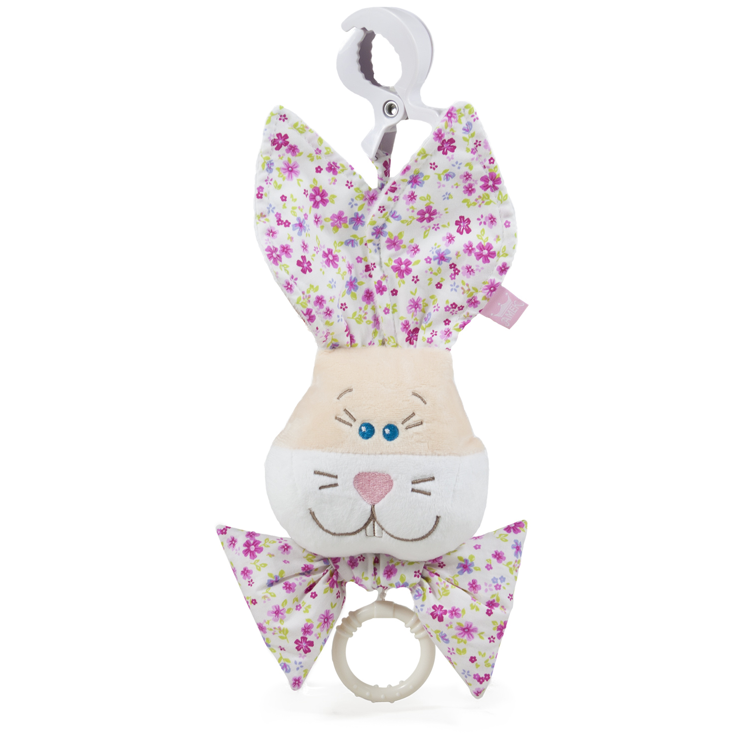 Бебешка латерна зайче Розов