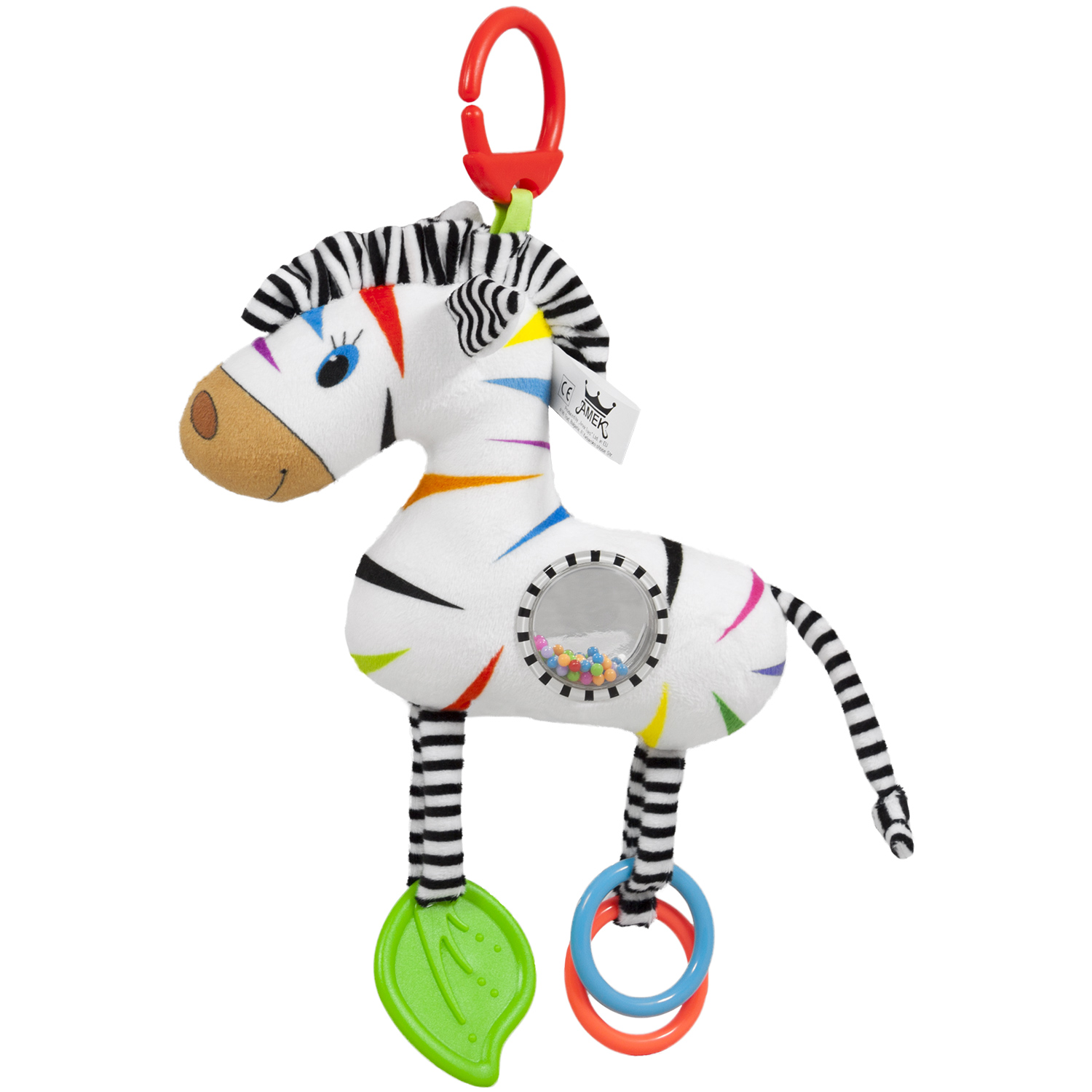 Бебешка играчка зебра,28см