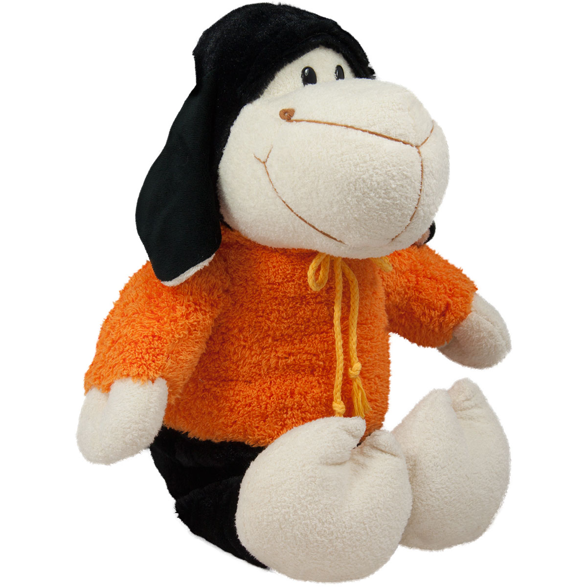 Овца с пуловер 38см Черен